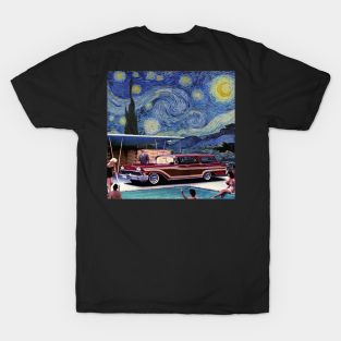 Night Call - Surreal/Collage Art T-Shirt